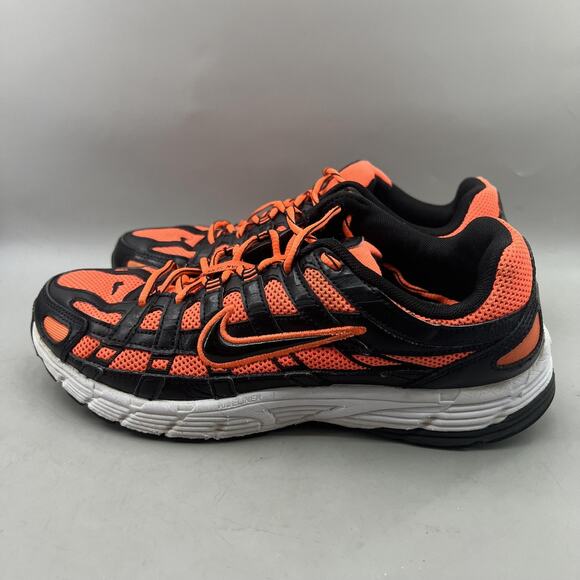 Nike P-6000 Running Shoes Men Size 8 Orange Black Mesh Comfort Cushion Sneakers main image 7